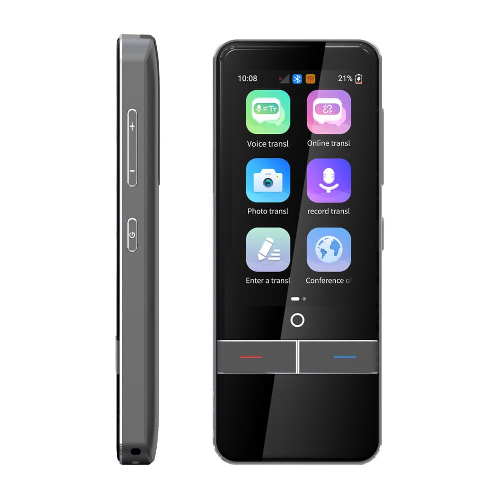 The F6 photo translator is an accurate offline intelligent voice translator for 11 languages and an online translator for 134 languages.