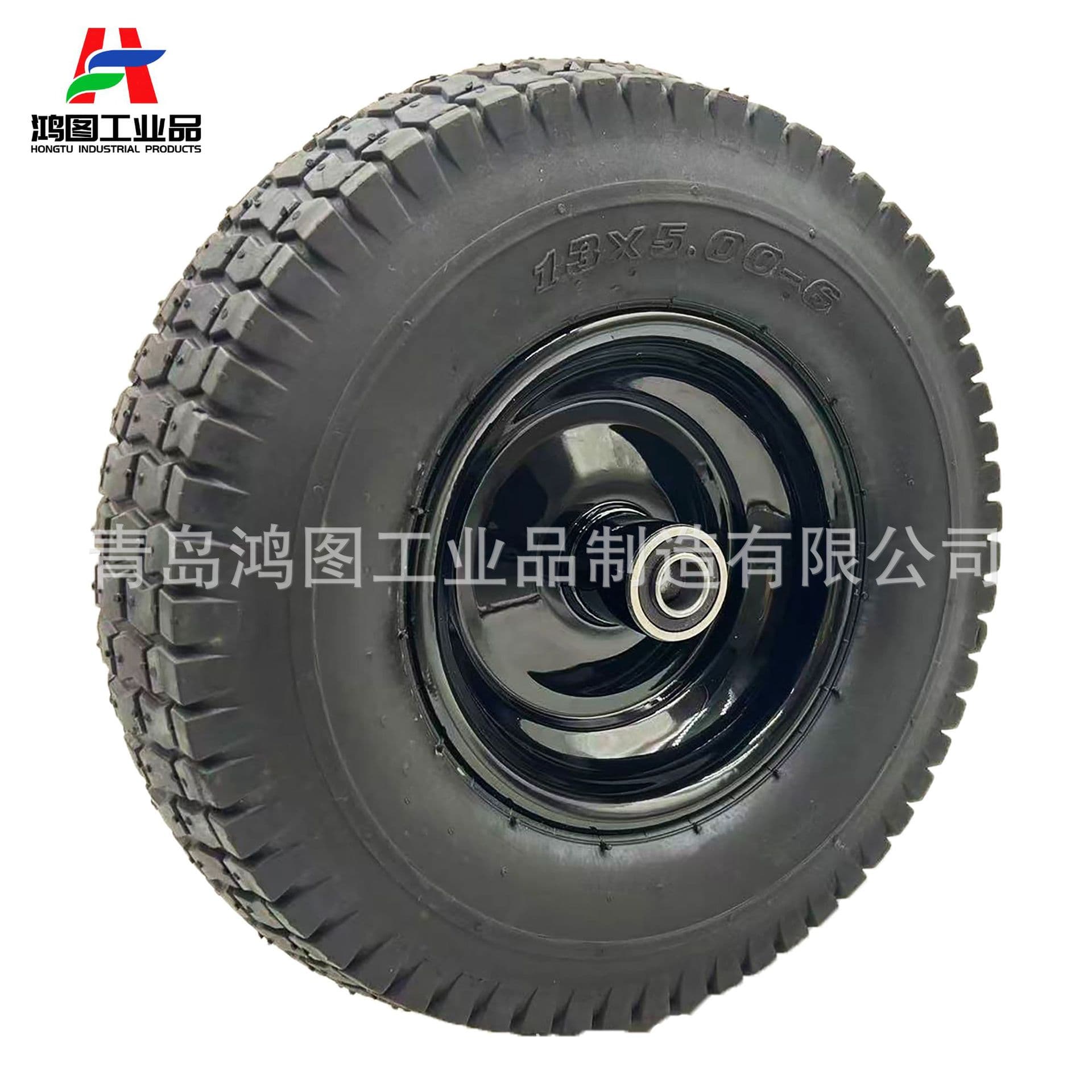 13 inch 5.00-6 rubber pneumatic tire 13x5.00-6 lawn mower tire lawn flower cleaning machine pneumatic wheel