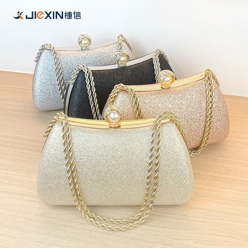 Fashion Evening Bag European and American Style Clutch Banquet Bag Cheongsam Evening Bag Gown Bag Runway Bag Handheld Small Bag