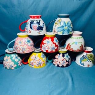 Creative Embossed Hand-Painted Breakfast Cup Milk Cup Large Capacity Office Coffee Cup Household Ceramic Mug