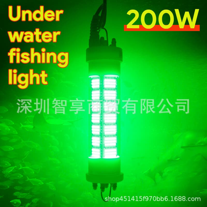 DC12V 24V 140W 200W 300W 400W 450W 600Wled underwater fishing light fishing light