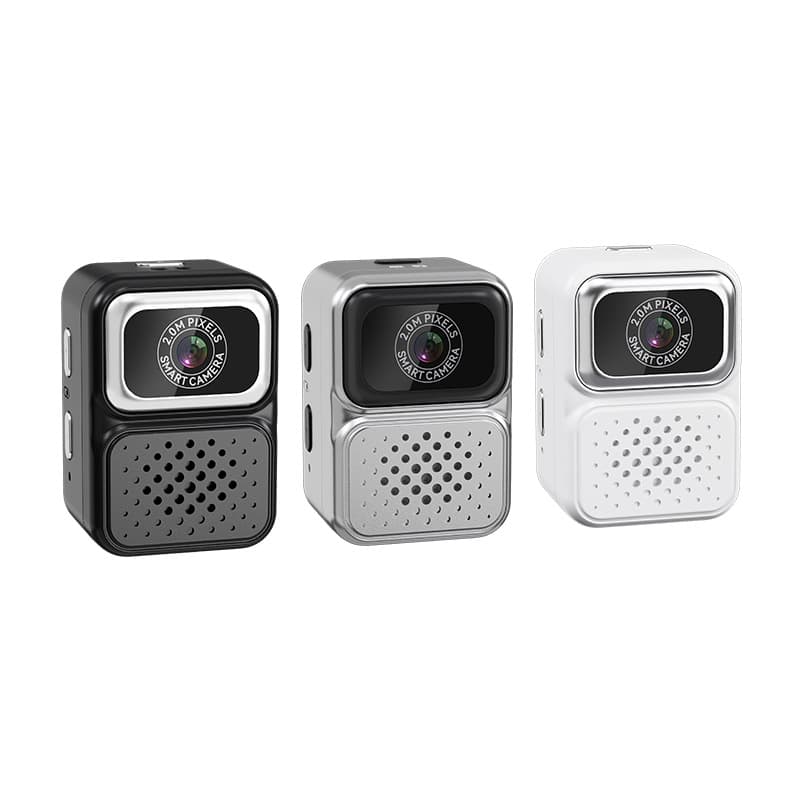 Cross-Border Lifestyle Thumb Camera Travel Necklace Accessory Student Trendy Toy HD Video Photo CCD Mini Camera