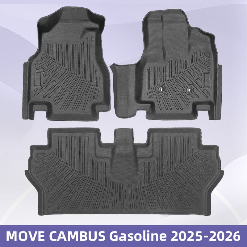 Suitable for MOVE CAMBUS Gasoline 2025-2026 3D all-weather material TPE car floor mats