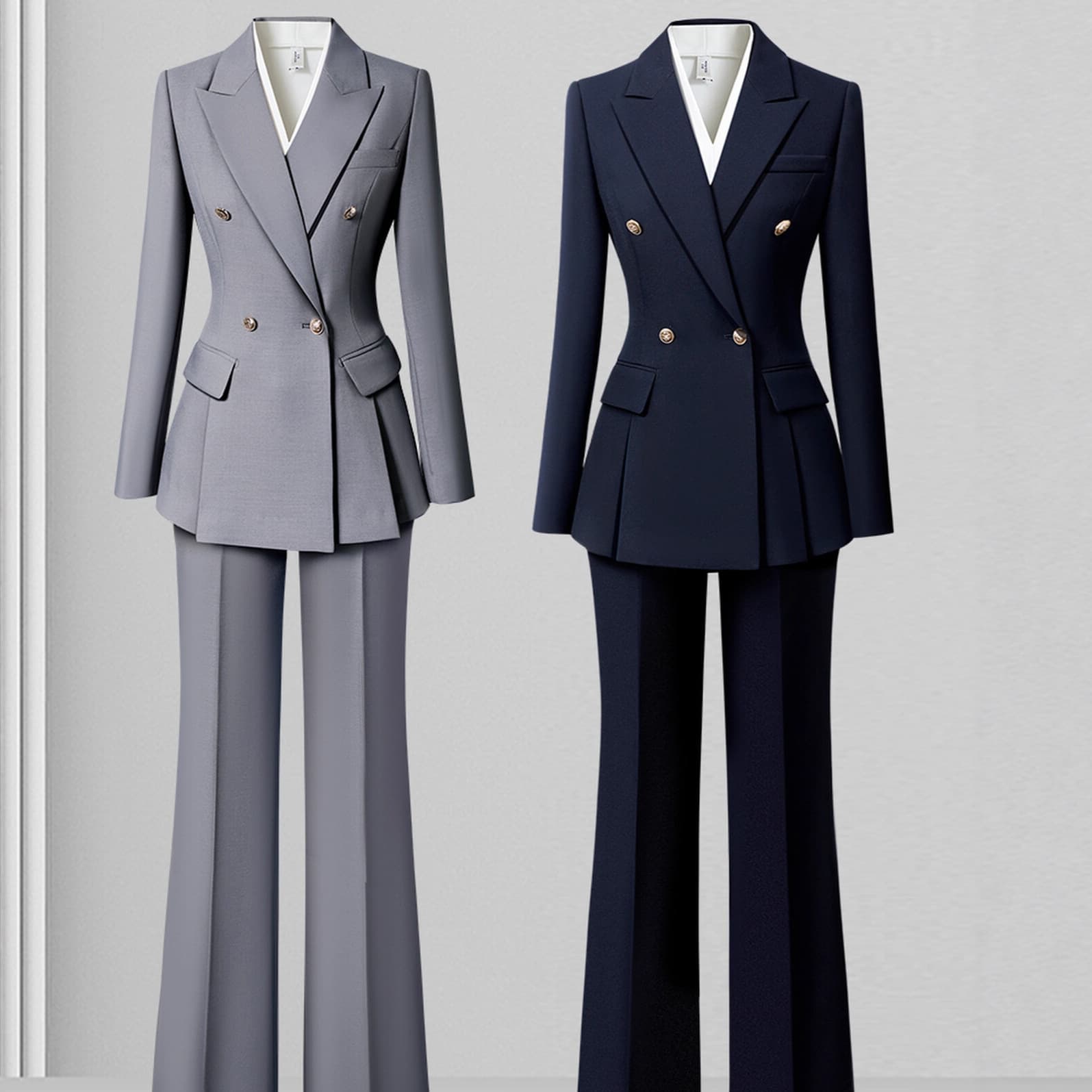 Professional Blazer Suit Set for Women Spring/Autumn 2025 New Style, Slim Fit Commuting Manager Formal Suit Workwear