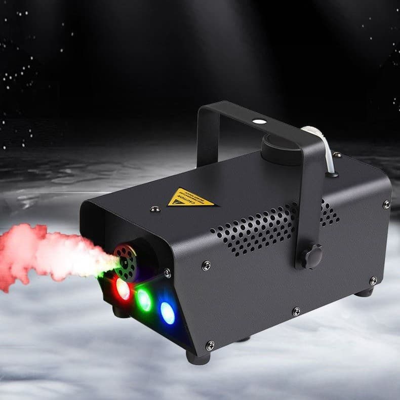 Three-Color LED500 Stage Smoke Machine Halloween Effect Generator Indoor Use IP65 Protection LED Light Source 220-240V 110-130V
