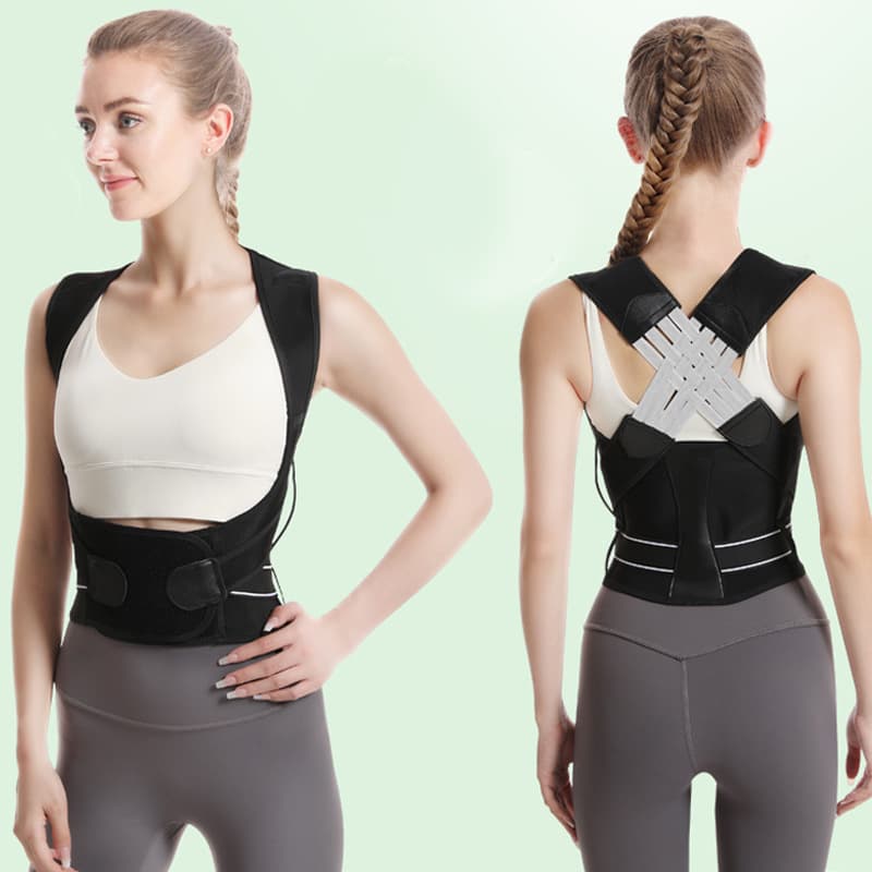 TikTok Same Style Hunchback Prevention Belt - Back Posture Corrector for Adults with Shoulder Opening