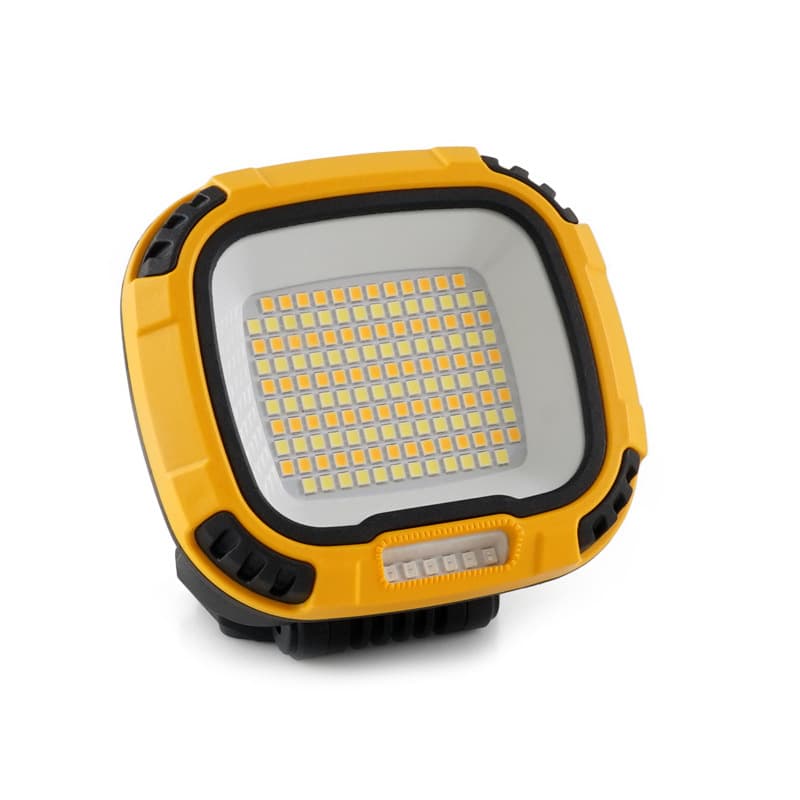 LED Mobile Camping Light with Magnetic Base, Built-in Lithium Battery, Waterproof Rechargeable for Outdoor and Auto Repair