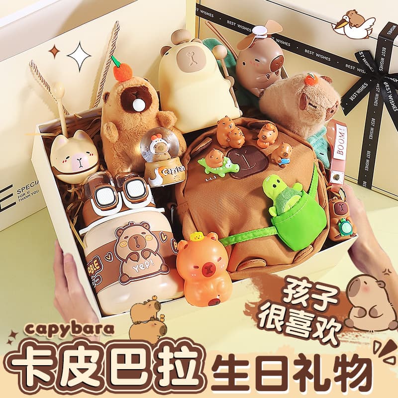 Capybara Birthday Gift for 10-Year-Old Girls, Boys 10 Toys, Elementary School Students 7, Children 6, High-End Practical 9