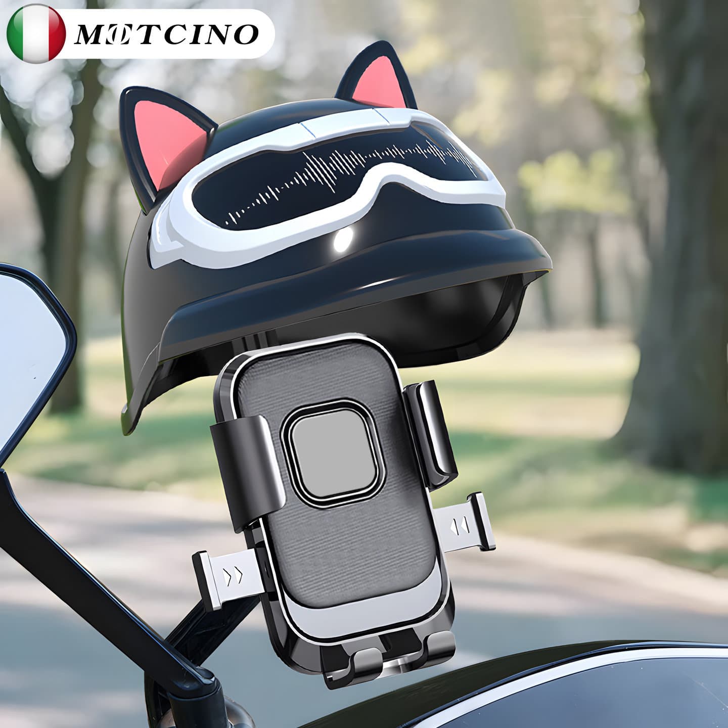 Electric Vehicle Phone Holder, Shockproof Anti-Vibration, Special for Electric Bike Motorcycle Delivery Riders, 2026 New Navigation Rain Cover