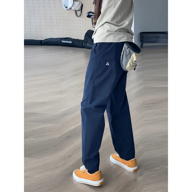 Waterproof Hiking Trousers Men's Spring Autumn American Functional Outdoor Straight Leg Workwear Trousers Trendy Brand Youth Pop