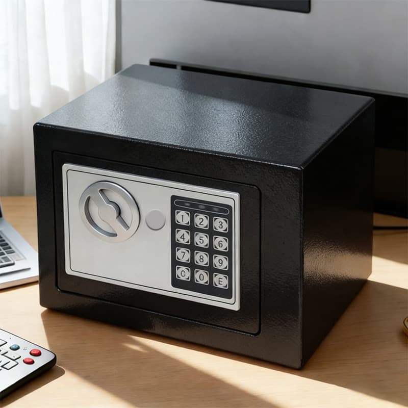Wholesale Hot-Selling All-Steel Password Safe for Home Office Hotel Anti-Theft Small Security Safe Box