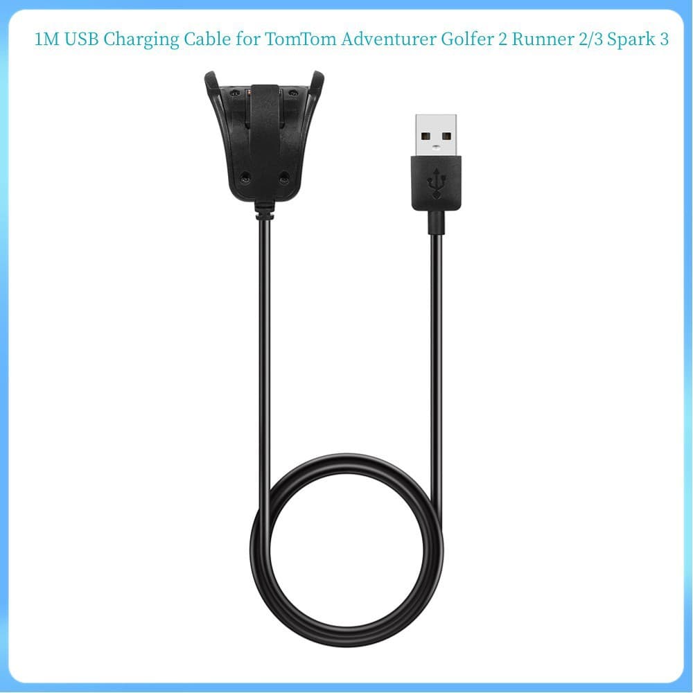 Watch fast charging cable compatible with TomTom Spark Runner2 3 data cable universal model Adventurer