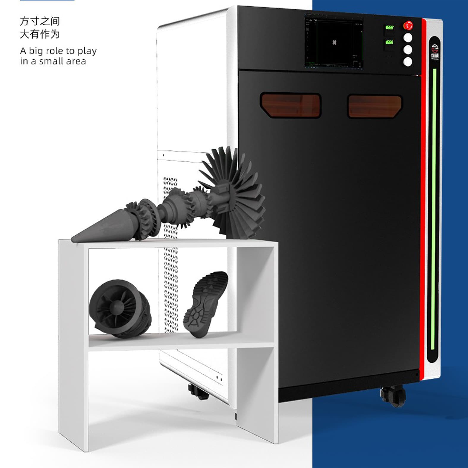 Domestic Small SLS Sintering 3D Printer Nylon TPU Sintering Equipment SLS Material Development Printer