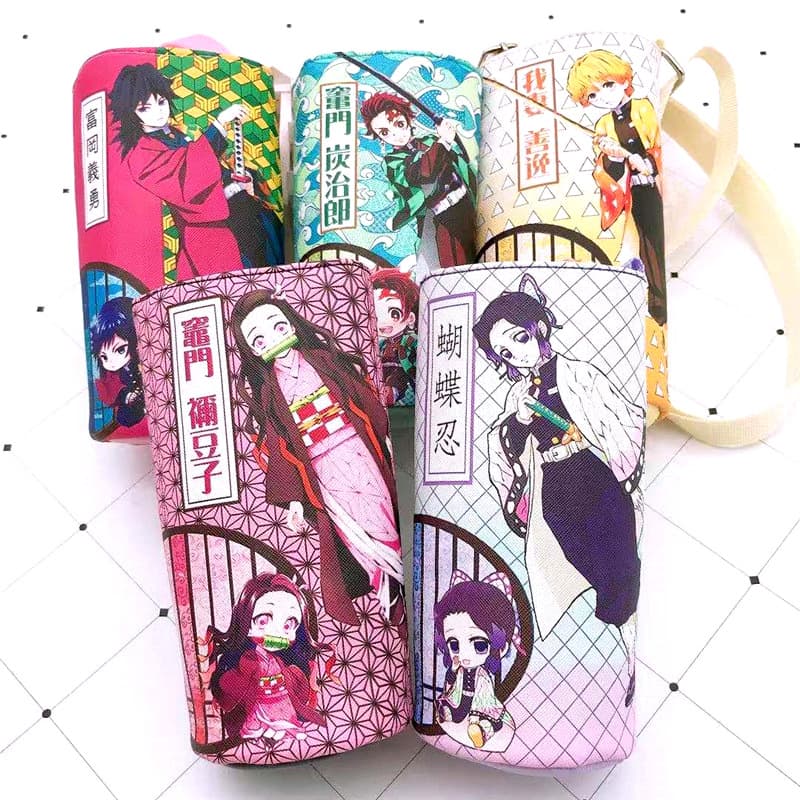 Ghost Extinguishing Blade Kettle Cup Bag Cartoon Cartoon Your Bean Yiyong Butterfly Endure Thermos Cup Protective Cover Storage Bag