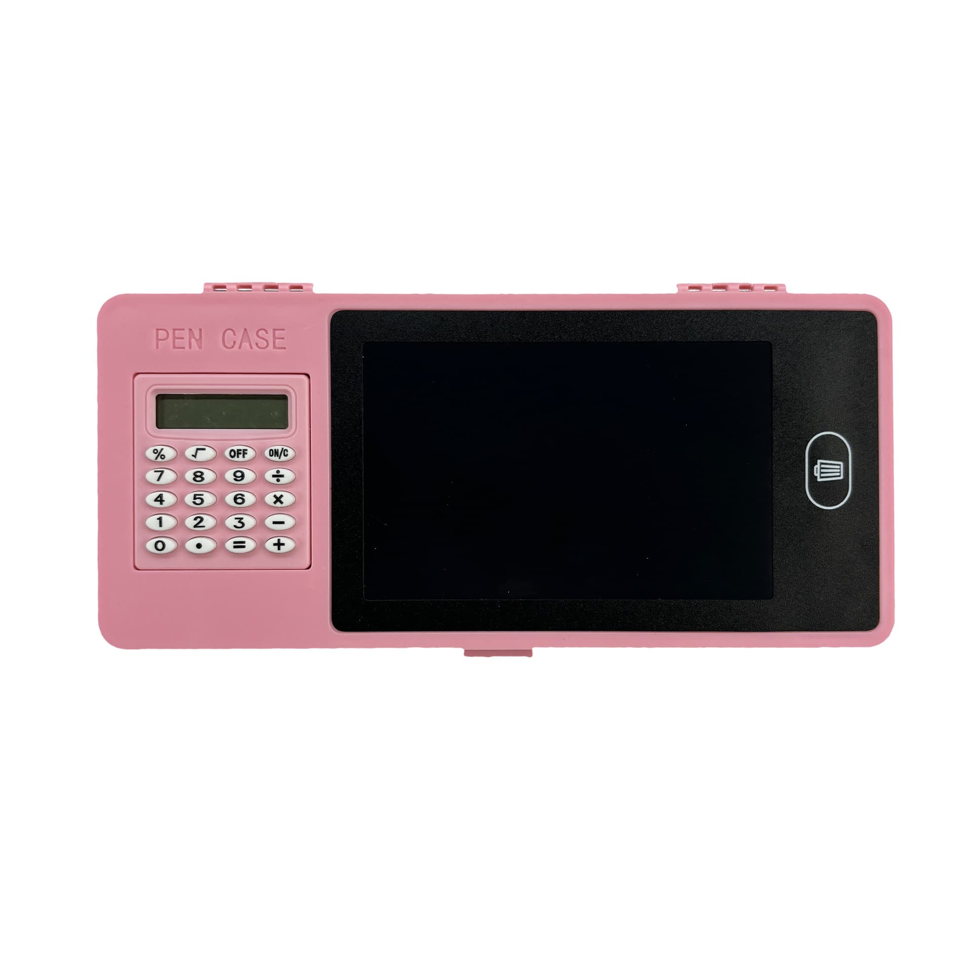 New school multifunctional large-capacity pencil case calculator handwriting board student graffiti painting LCD writing board