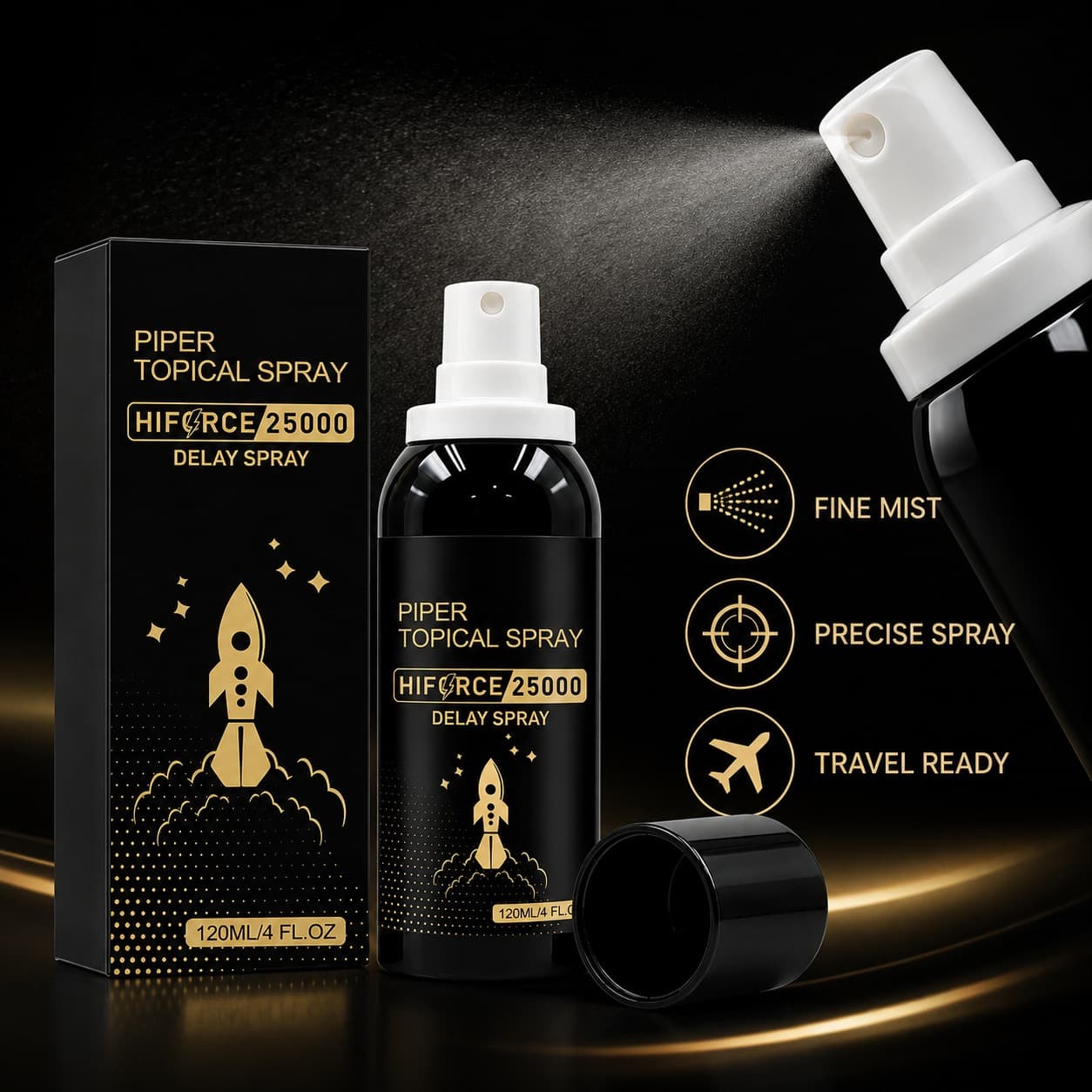 Cross-border Men's Care Spray Nourishing Men's Body Daily Moisturizing Skin-friendly Easy-to-absorb Convenient Skincare