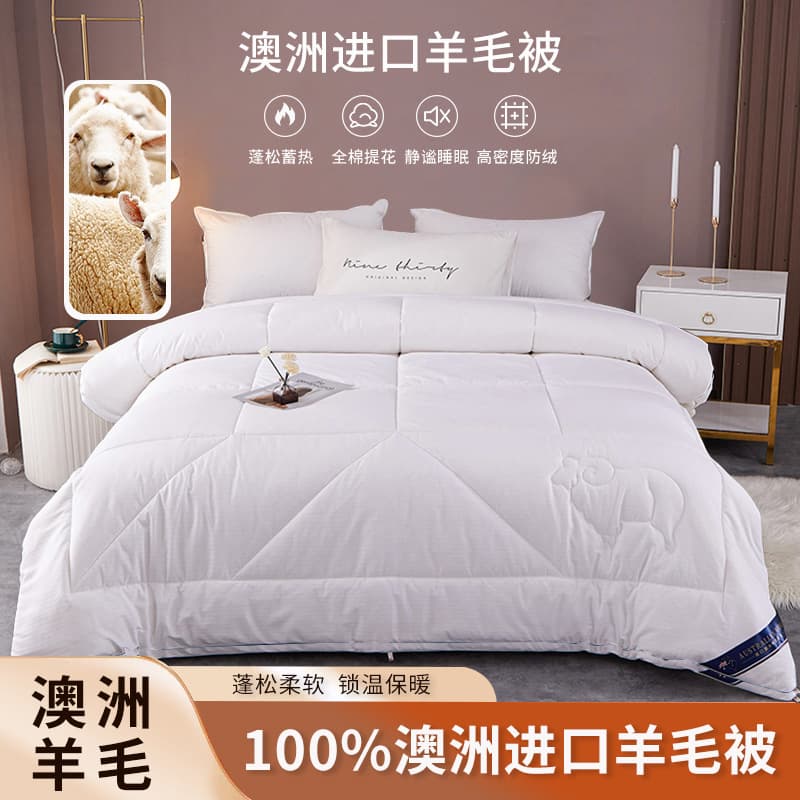Australian Wool Quilt Cotton Wool Quilt Gift Quilt Winter Quilt Spring and Autumn Quilt Single Quilt Core Wholesale