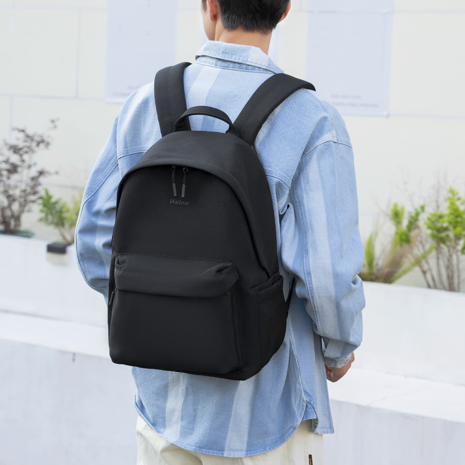14 Inch Computer Bag, Travel Bag, Student Minimalist Backpack