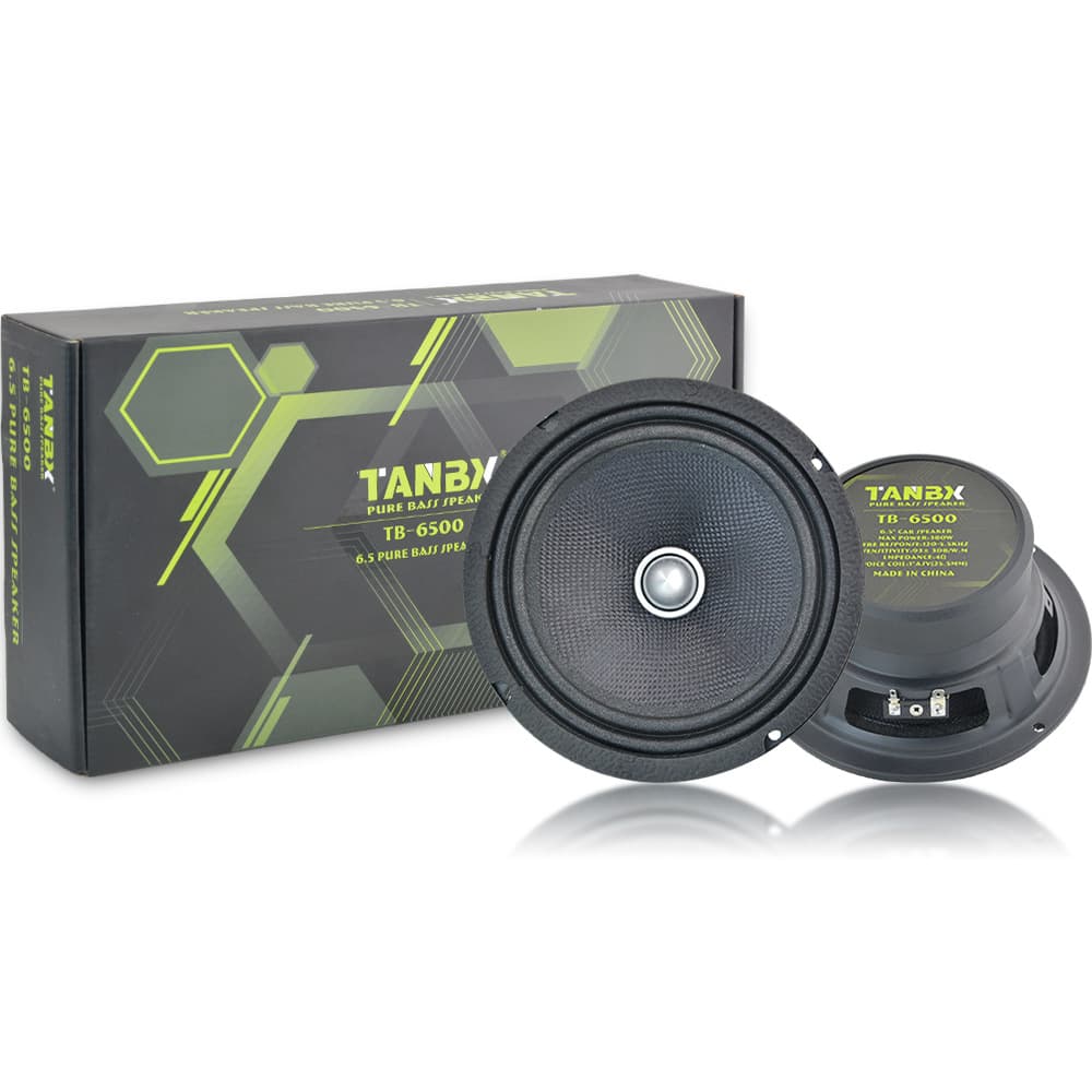 6.5-inch Coaxial Mid-Bass Woofer Car Speaker for Audio Upgrade and Outdoor Speaker Use