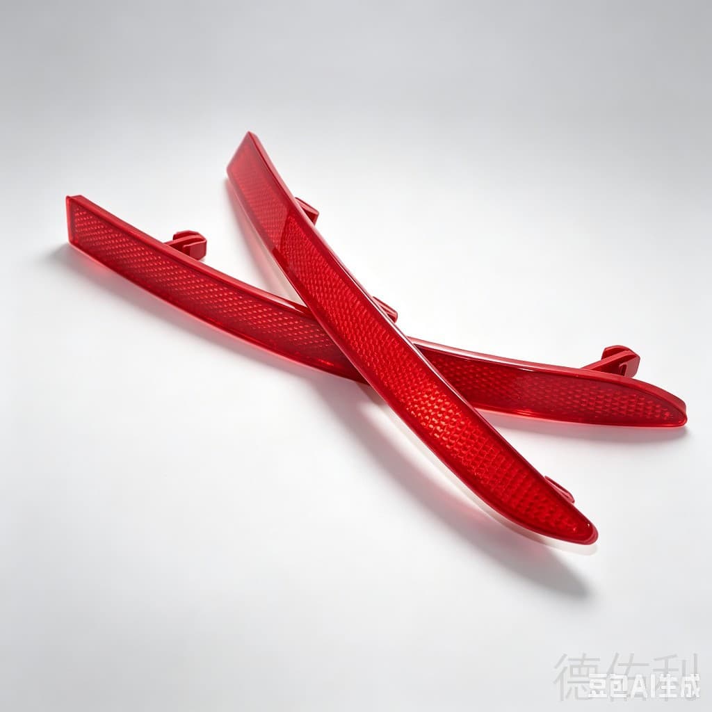 5N0945105 5N0945110 Tiguan rear bumper reflector decorative reflector rear bumper warning strip