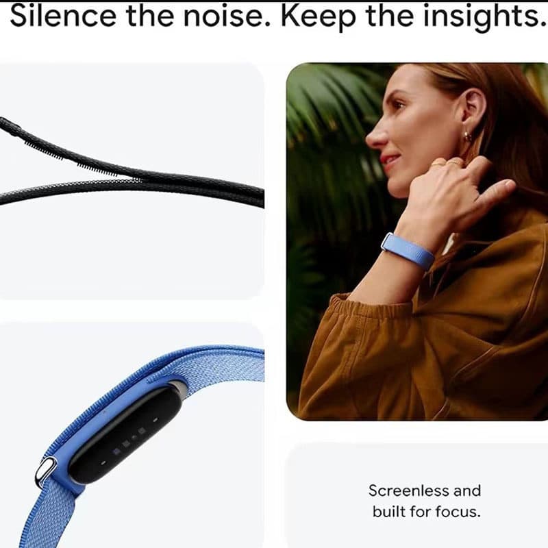 Compatible with Google Fitbit Air Band, Woven Nylon Loop Velcro Strap for Fitbit Air Band