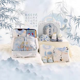 Newborn Baby Gift Box Set, High-End Clothing for Maternity and Baby Products, Gift for New Mother