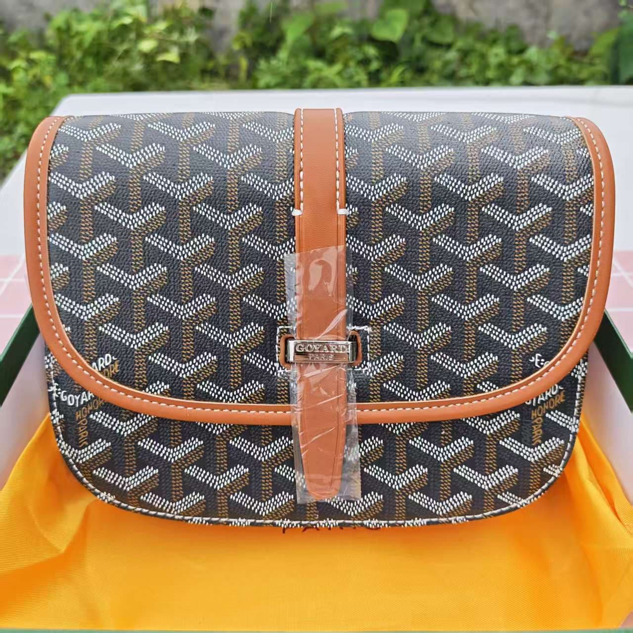 Goya Classic Best-Selling Messenger Saddle Bag Crossbody Shoulder Bag Printed Women's Handbag New