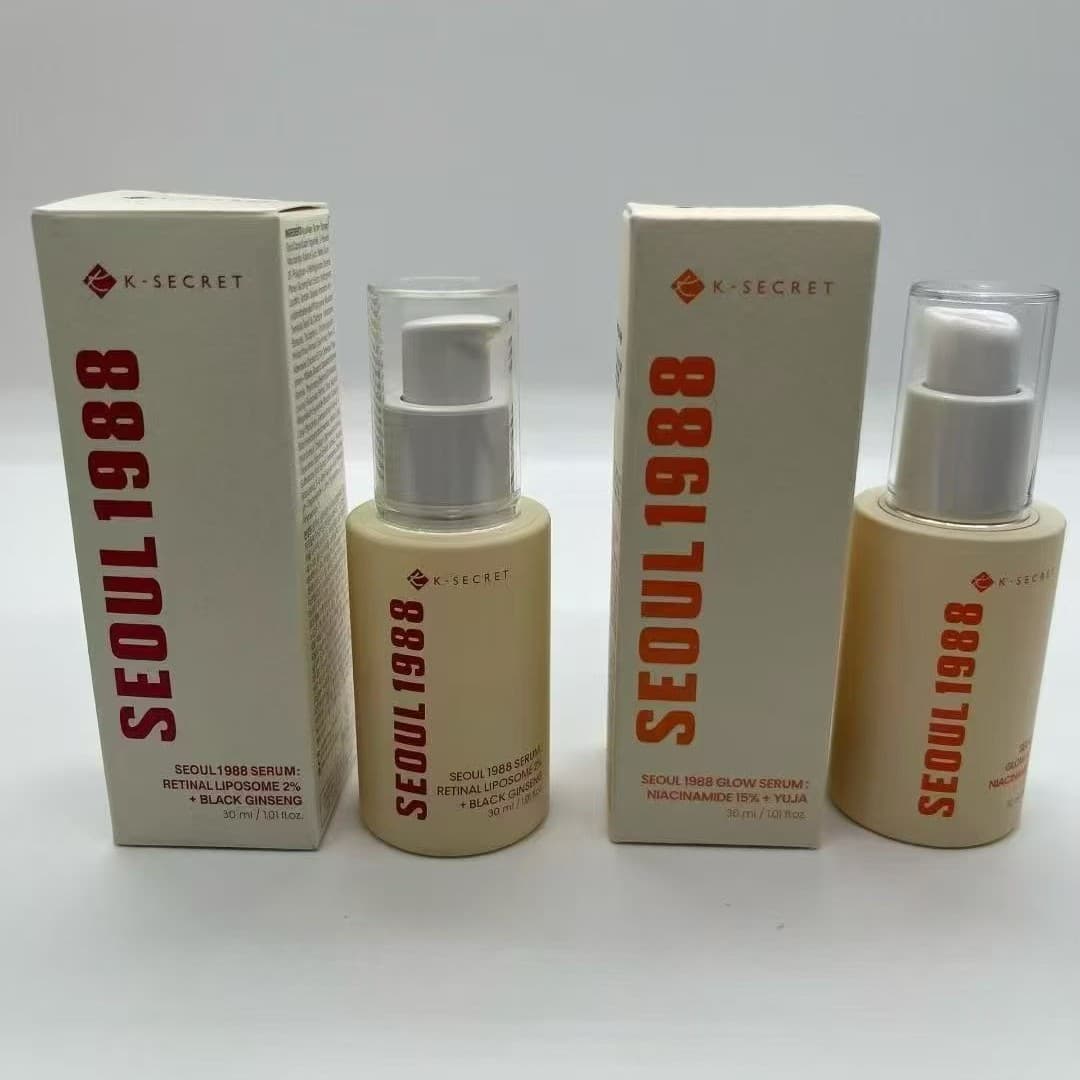 Cross-Border Hot-Selling Korean Ksecret Seoul1988 Essence Retinol Liposome 2% + Black Ginseng Essence
