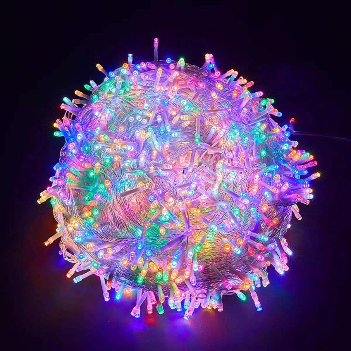 Outdoor Project LED String Lights Fairy Star Color Lighting Camping Courtyard Straight Plug-in Light Strips Wholesale