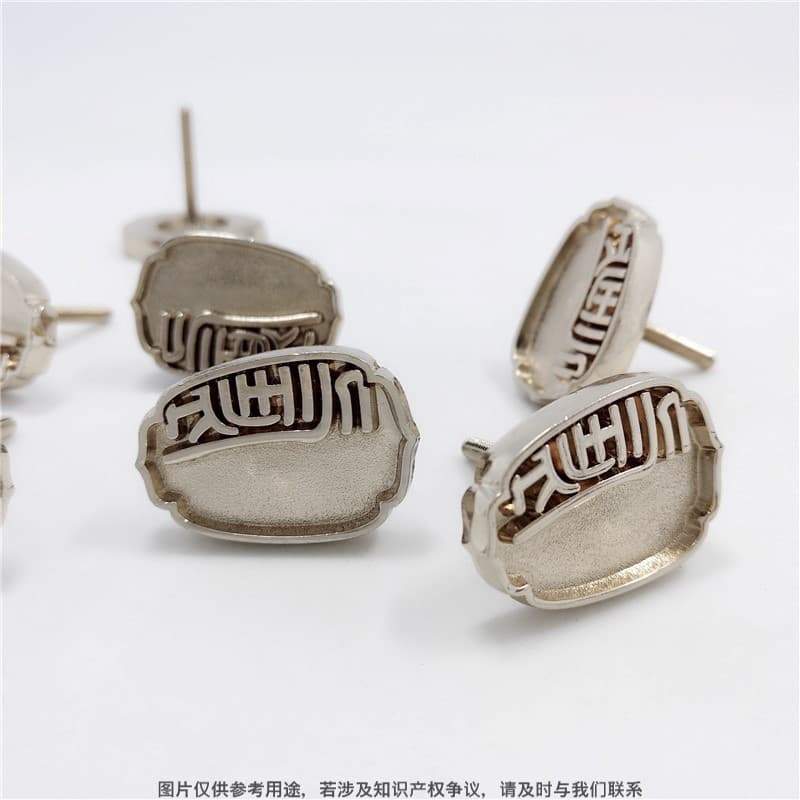 Furniture Label Manufacturer Classic Furniture Screw Label Plate Custom Insert Nameplate Custom Home Hardware Label