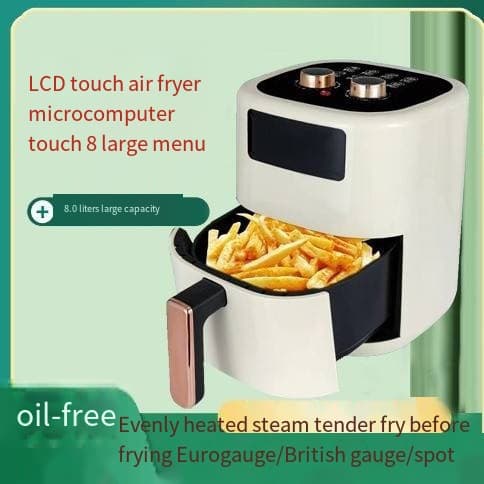 Cross-border EU Standard Air Fryer, Large Capacity, Home Use, Multifunctional Oven, French Fries Machine, Electric Fryer