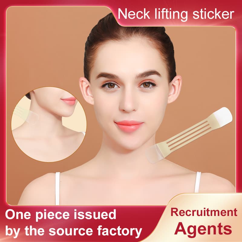 Cross-Border Invisible Skin-Tone Neck Line Patch for Lifting, Reducing Neck Lines, and Firming Skin with Automatic Adjustment