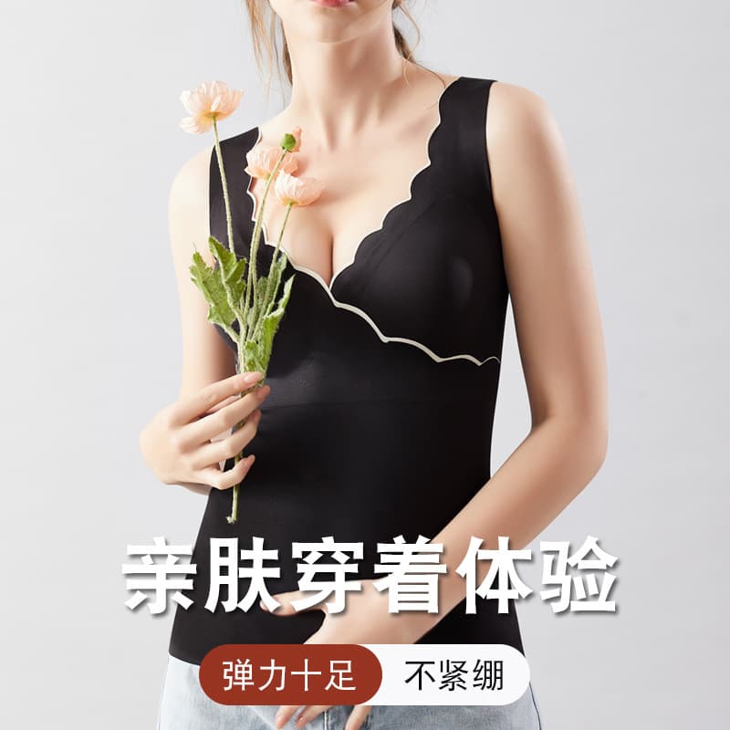 Nursing Vest Top for Breastfeeding Maternity Tank Top Postpartum Base Layer Spring Thin Style Spring and Summer Nursing Top