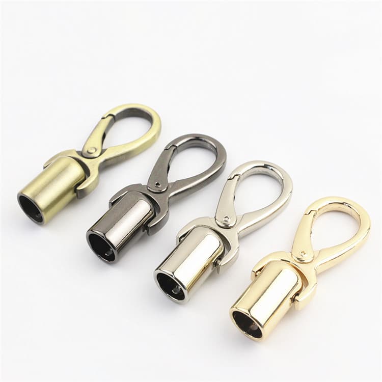Handbag and bag hardware accessories, handles, pendant bells, dog clasps, light gold and gunmetal black, bag strap hardware accessories.