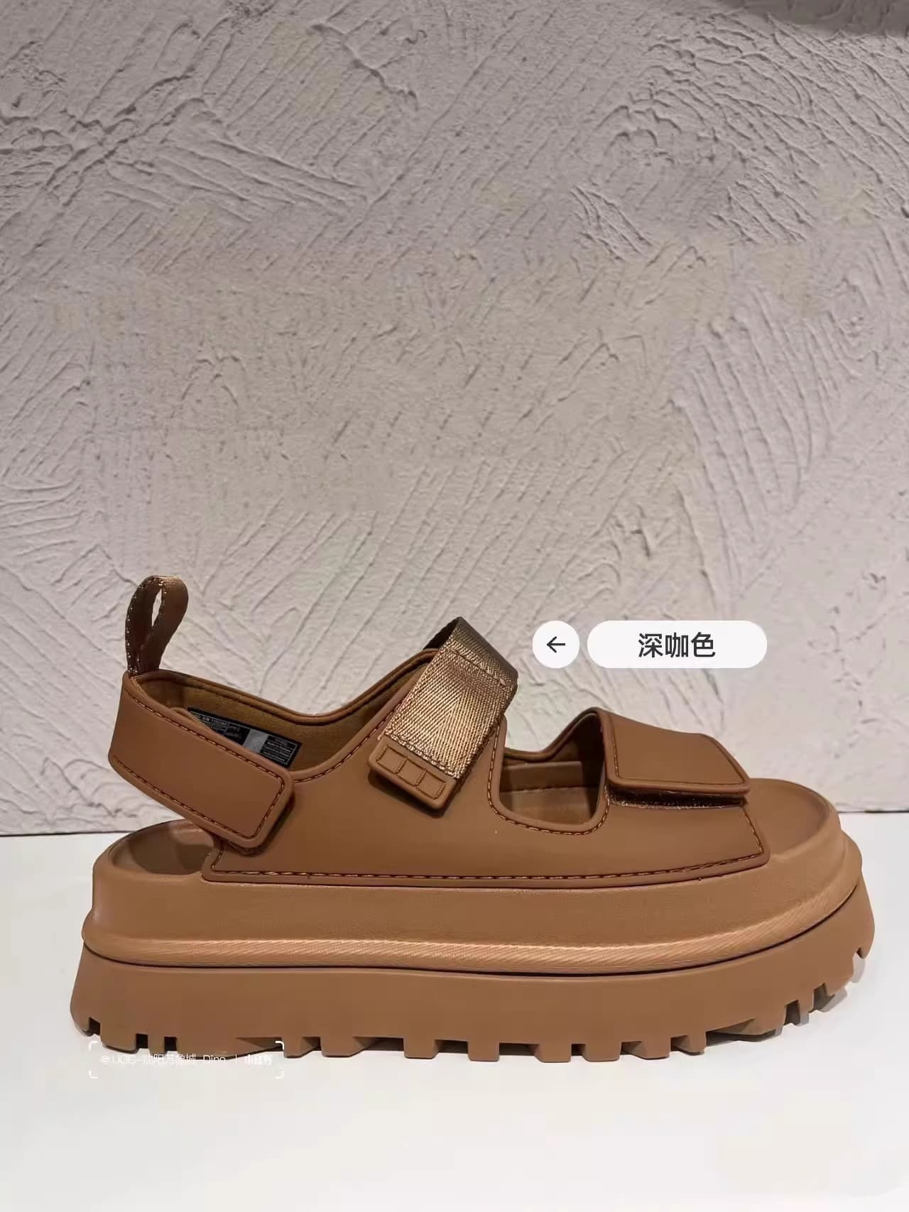 Off-Season Clearance Velcro Sandals for Women, 2025 New Thick-Soled Elevated Open-Toe Casual High-Heel Sports Beach Shoes