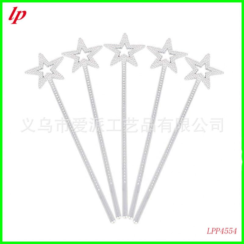 Children's Day Stage Performance Costume Props Five-Pointed Star Magic Wand Angel Star Fairy Wand Princess Scepter