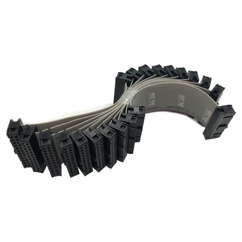 Data Transfer Cable Flat Ribbon Cable Computer Connector Socket Cable FC6-64p Ribbon Cable