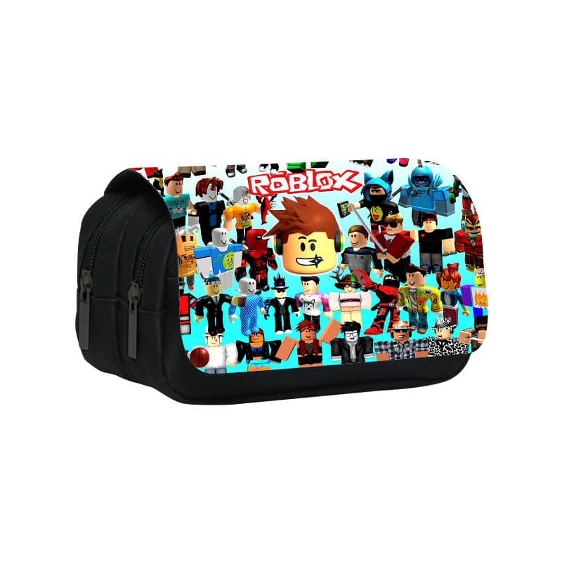 ROBLOX Virtual World Cross-border Pencil Case for Primary and Middle School Students Cartoon Stationery Box