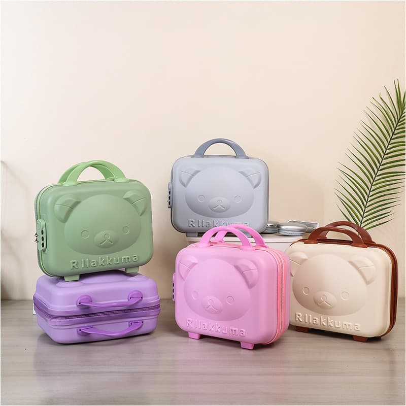 14-inch Suitcase Combination Lock Blind Box Gift Special Edition with Changeable Password Bear Suitcase