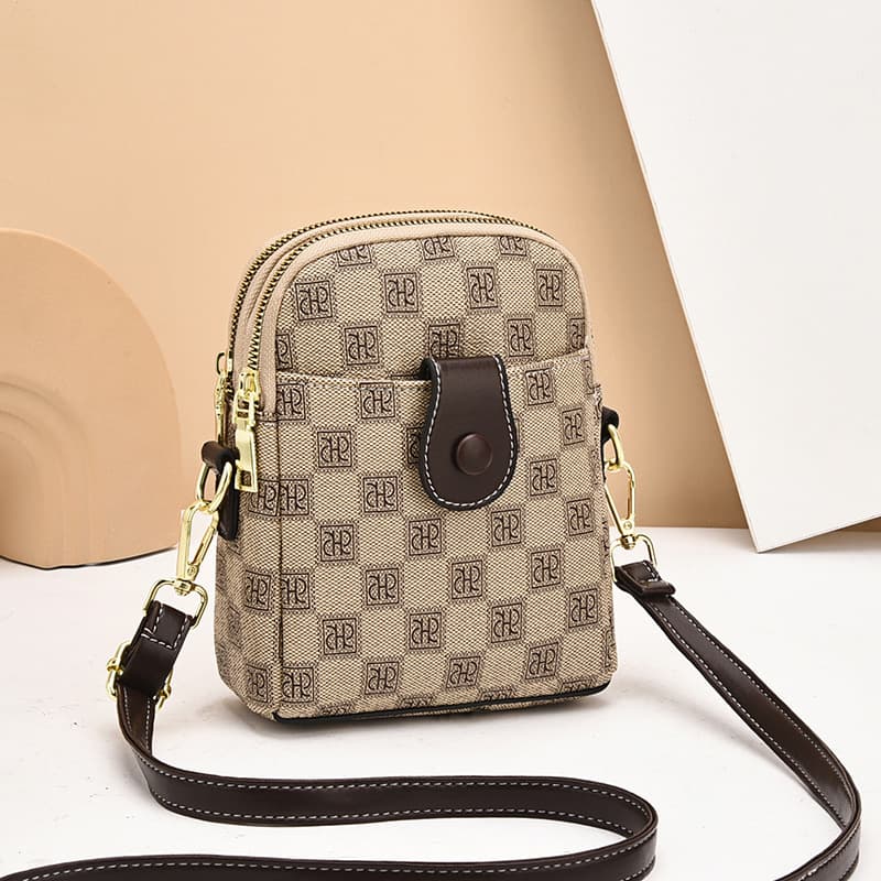 Trendy Summer Phone Bag 2026 New Fashion Versatile Printed Mini Crossbody Shoulder Bag Drop Shipping