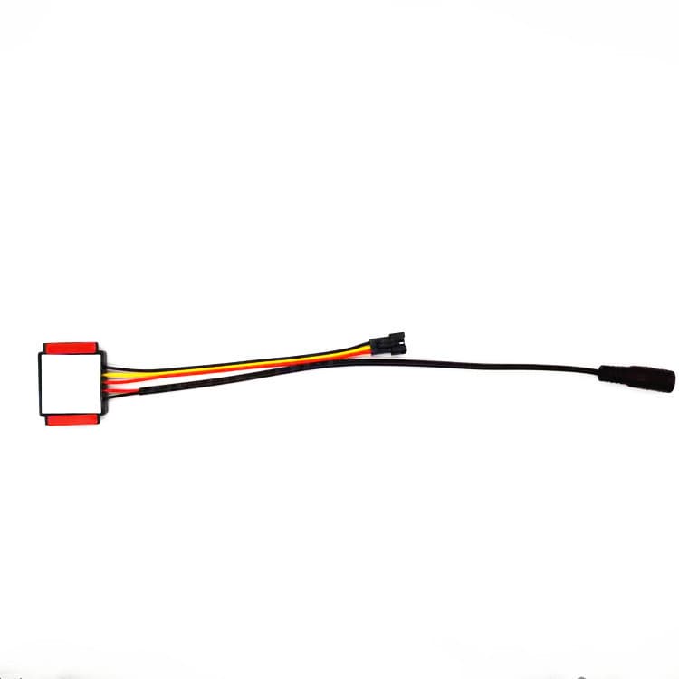 12V Dual-Color LED Strip JYZM-999 Touch Switch, LED Stepless Dimming, Three-Step Jump Light, Touch Mirror Color Temperature Adjustment
