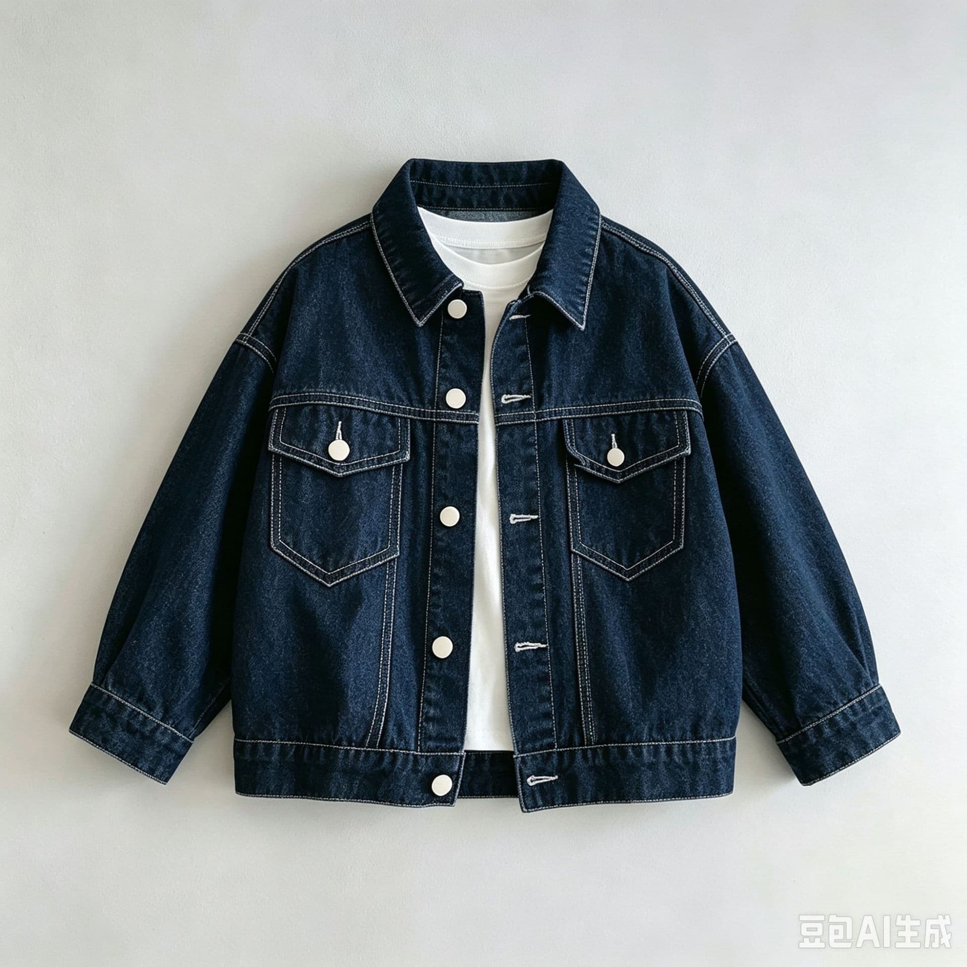 Factory Supply Girls' Denim Jacket Spring Autumn New Style Older Girls Denim Jacket Korean Style Trendy Girls Jacket