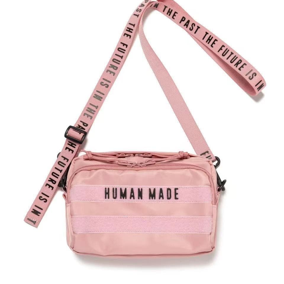 HUMAN MADE MILITARY POUCH New Unisex Utility Crossbody Camera Bag