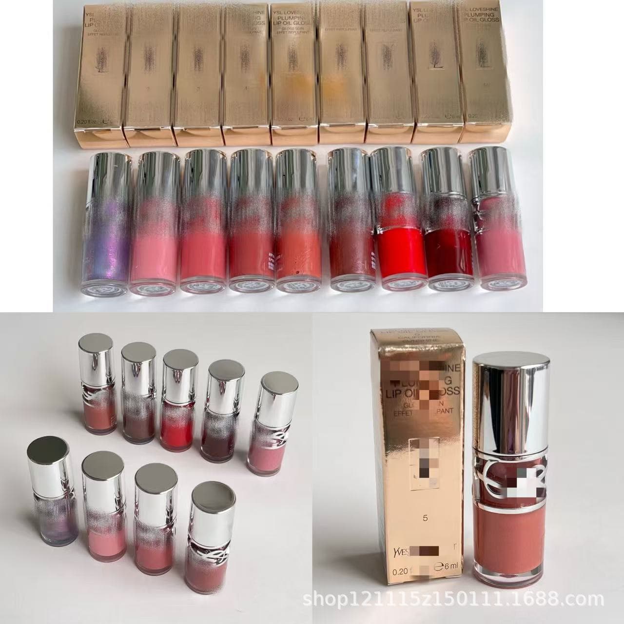 New Lip Gloss Collection: Bobo Water Gloss Lip Jelly, Cold Tea Jelly, Silver Tube Oolong Jelly, Galaxy Jelly, Rose Jelly, Saint Lip Jelly