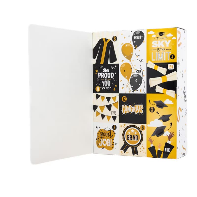 New Cross-border DIY Graduation Gift Boxes | 12 Days of Congratulations Packaging