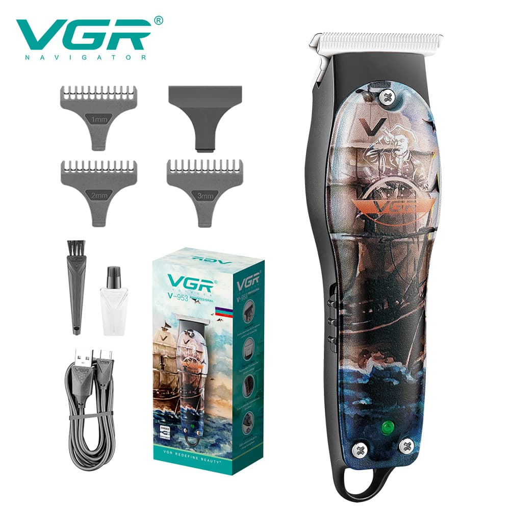 Doodle Hair Clipper Electric Trimmer Professional Rechargeable Hair Cutter Carving Oil Head Electric Pusher Hair Shaver
