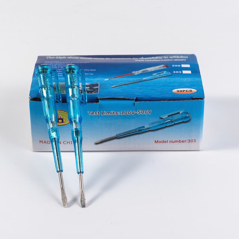 Silver Crown 303 Multifunctional Household Test Pen Screwdriver Test Pen Screwdriver Electric Pen Wholesale