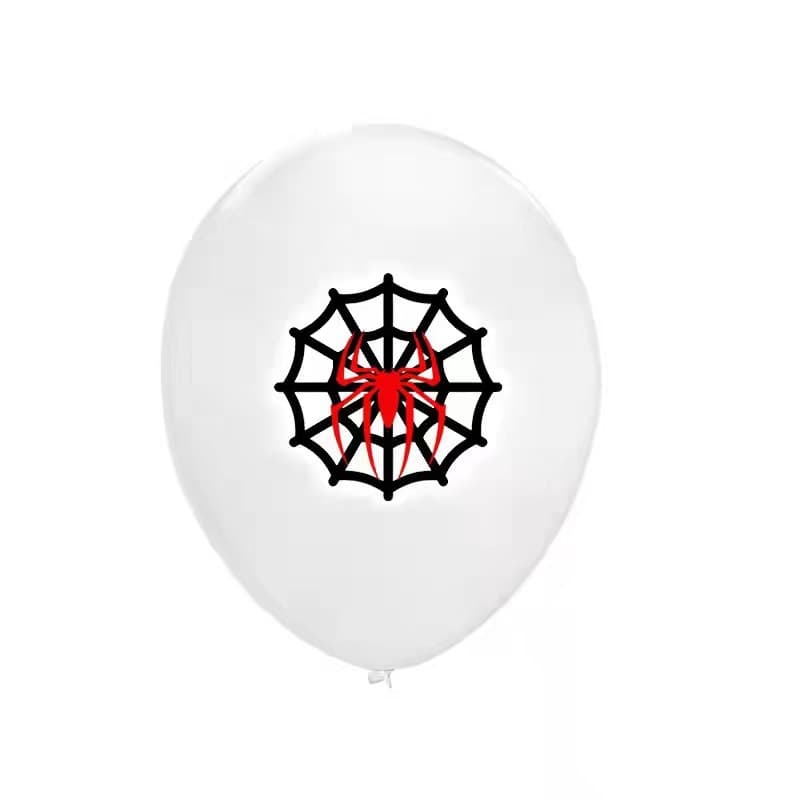 12-Inch Spider-Man Latex Balloons Boys Birthday Set Balloons Birthday Party Decoration Venue Decorations