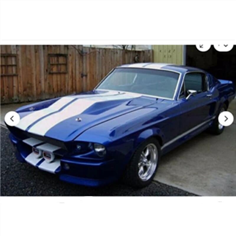 Suitable for Ford Mustang 1965-1973 head and trunk body car sticker A2007