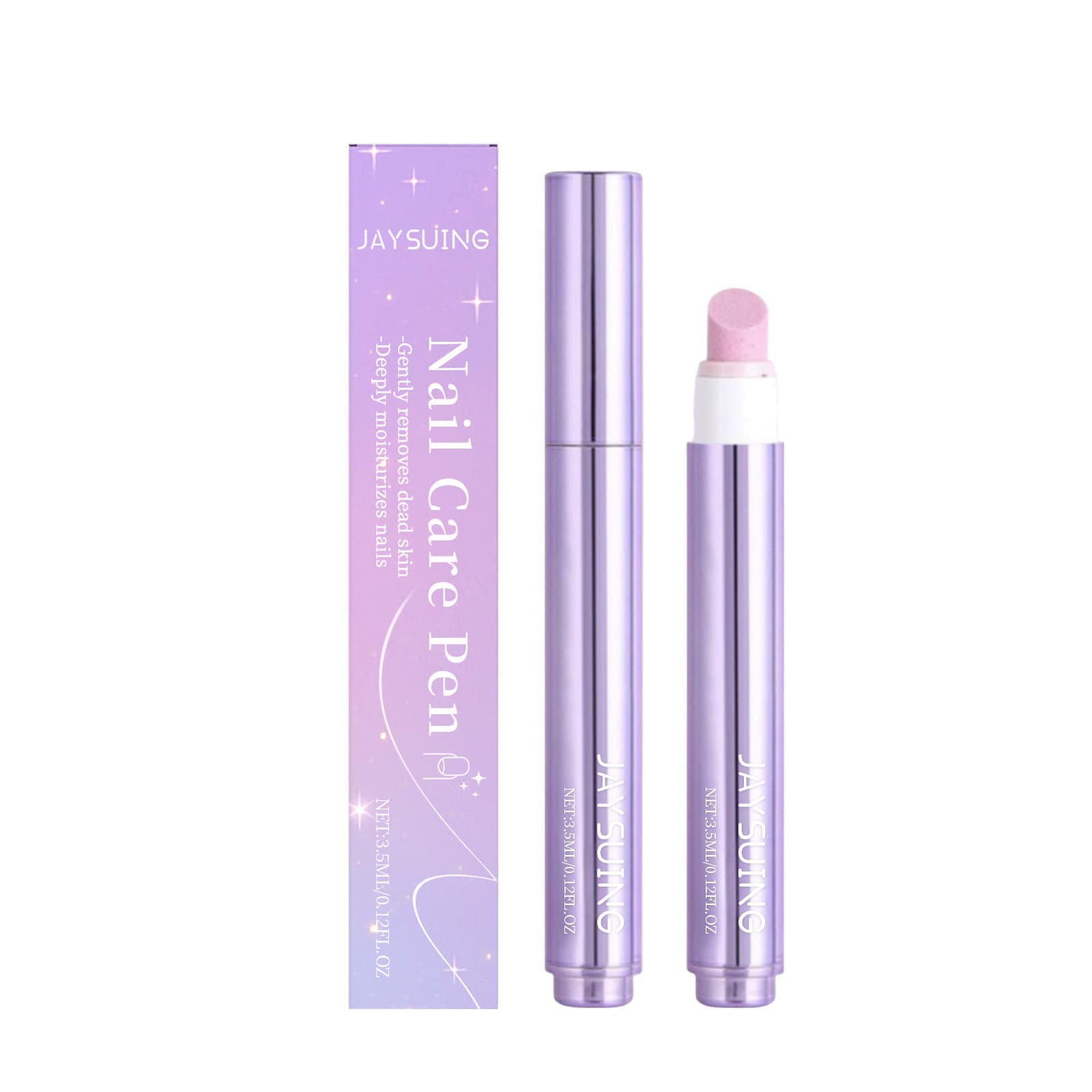 JAYSUING Nail Essence Care Pen - Nourishes Nails and Cuticles, Brightens Nail Surface, Softens and Cleans Nails